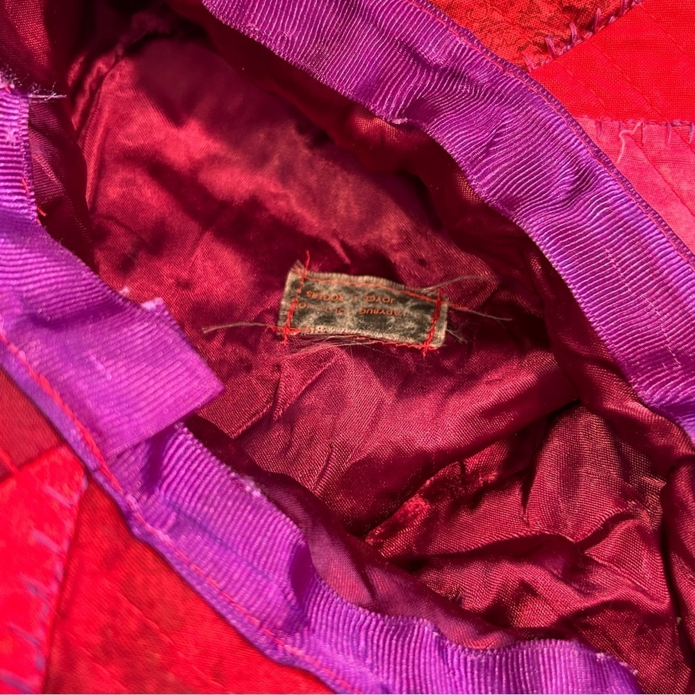 Homemade Quilted Patchwork Bohemian Festival Bucket Hat Size Small - Picture 9 of 13